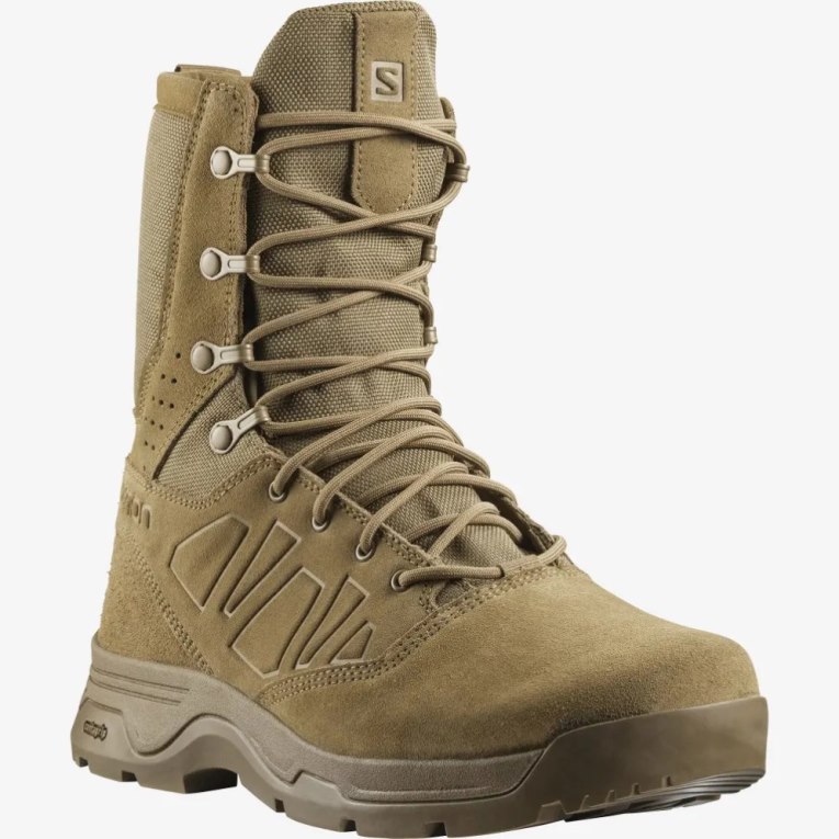 Botas Tácticas Salomon Guardian Climasalomon Impermeables Hombre Marrom | MX VDTF704